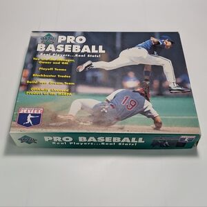 APBA Pro Baseball 1995 Season Tabletop Game - 100% Complete